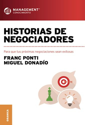 Libro Historias De Negociadores De Franc Ponti - Miguel Dona