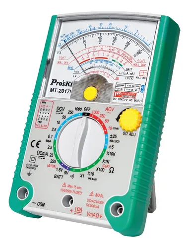 comprar Multímetro Analógico Pro'skit Mt-2017n 1000v Tester