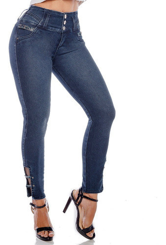 Jeans Colombiano Levanta Cola 13583 Cheviotto