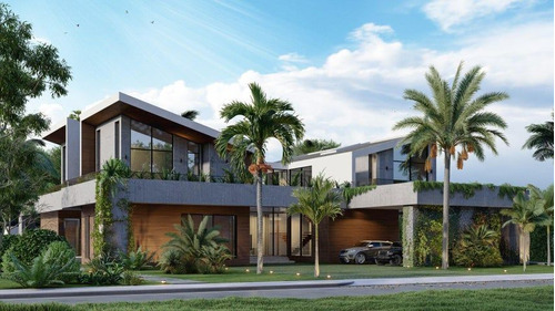 Villas En Venta En Cap Cana, Punta Cana, 6 Habitaciones. Fre