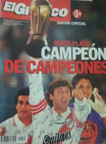 Revista El Grafico E. Especial 126 River Campeon Clausura 97