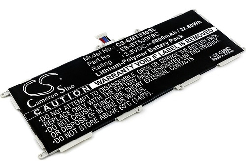 Bat Para Samsung Galaxy Tab 4 10.1 Lte Sm-t530 Sm-t533 