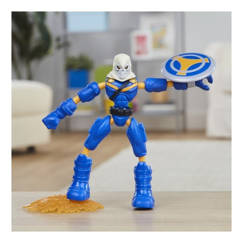 Imagem 2 de 7 de Boneco Marvel - Taskmaster Bend & Flex - Hasbro F0970