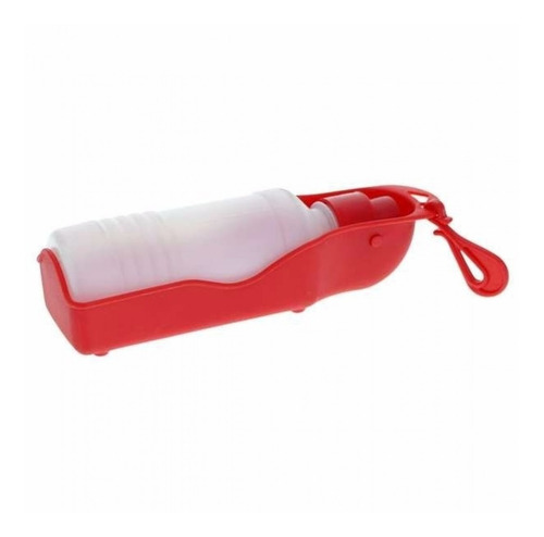 Bebedouro Portátil Para Cães Pet Freshing 500ml Vermelho