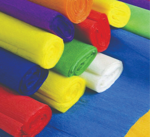 Papel Crepe Pingüino Paquete C/ 10 Pliegos Colores Surtidos¡