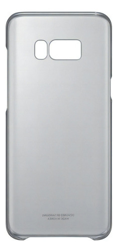 Funda Protector Celular Samsung Clear Cover Galaxy S8+ Color Negro