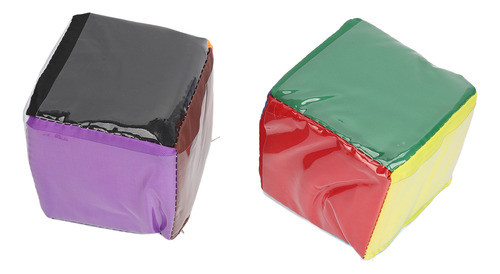 2 Dados Didácticos Para Juegos Didácticos Con Bolsillo Trans