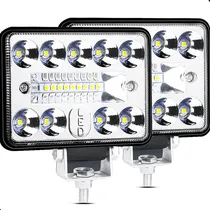 Comprar 2 Faros Led Focos De Coche Luces Auxiliares Faros Antiniebla