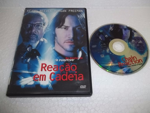 Dvd - Reação Em Cadeia Morgan Freeman Keanu Reeves