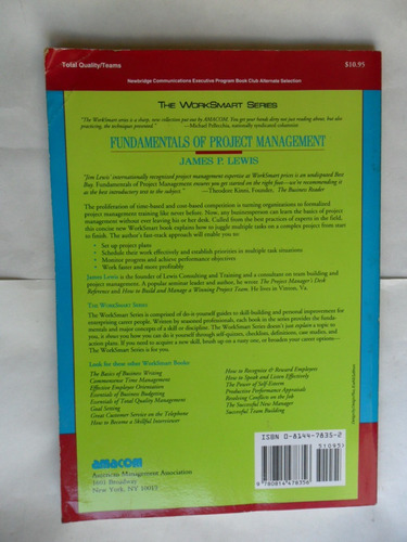 Fundamentals Of Project Management - James P. Lewis