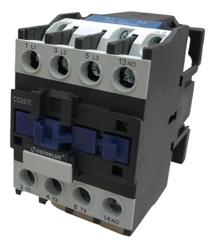 Contator Decorlux D1fu03/23 Co2510f1 25a 110v 127v