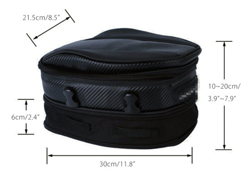 Moto Bolsa De Asiento Trasero Para Motocicleta Bolsa