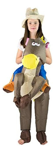 Disfraz De Vaquero Inflable Para Niños De Bodysocks (a Parti