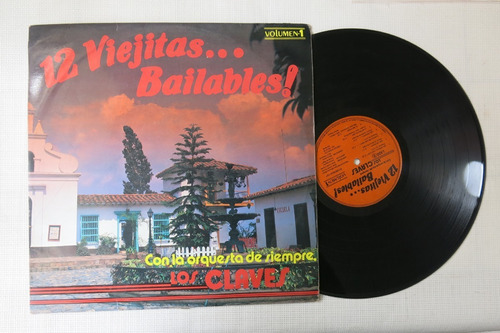 Vinyl Vinilo Lp Acetato Orquesta Los Claves 12 Viejitas Bail