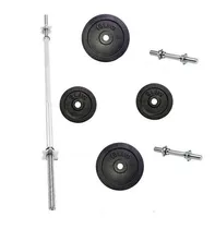 Comprar Kit Set Pesas Barra Mancuernas Graduable Juego 52 Lbs Profit