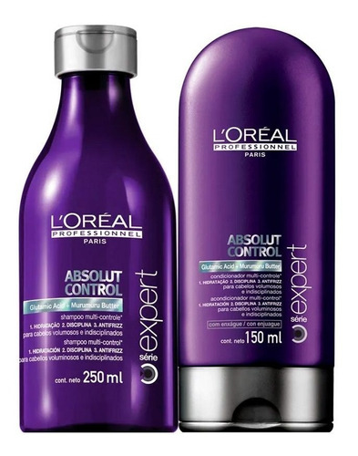 Shampoo + Condicionador Absolut Control - L'oréal