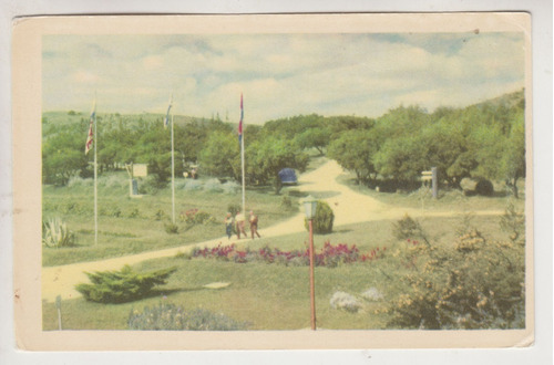 60s Postal Con Vista Parque Vacaciones Ute Minas Lavalleja