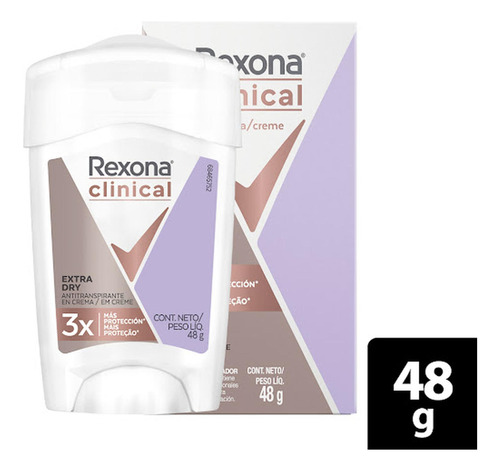 Desodorante Rexona Women Clinical Extra Dry X 48 Gr