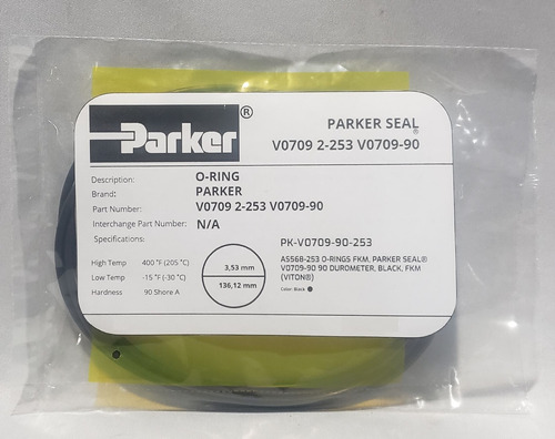 Sello O Ring Parker V0709 2-253 V0709-90