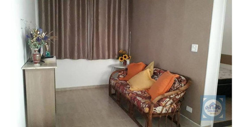 Apartamento Com 3 Dormitórios À Venda, 90 M² Por R$ 318.000,00 - Itararé - São Vicente/sp - Ap4419