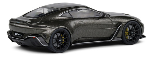 Miniatura Aston Martin Vantage V12 2023 Cinza Cumberland 1:43 Solido