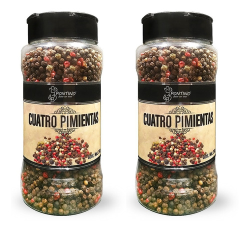 Pontino Cuatro Pimientas 280 Gramos 2 Piezas