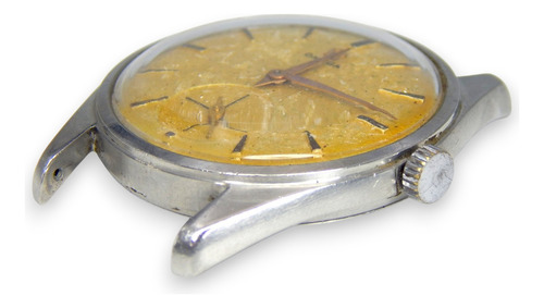 Caja Omega Acero Ref 2990-1 36 Mm Cal. 267 Vintage 1961 Plateado (Usado)