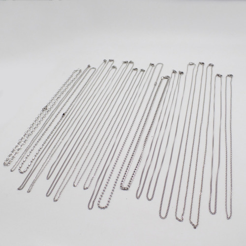 Combo 20 Cadenas Acero Quirurgico Por Mayor Ideal Revendedores