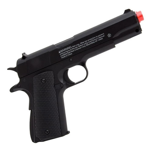 Pistola Airsoft Spring Gfm311 Colt 1911 Full Metal Crosman