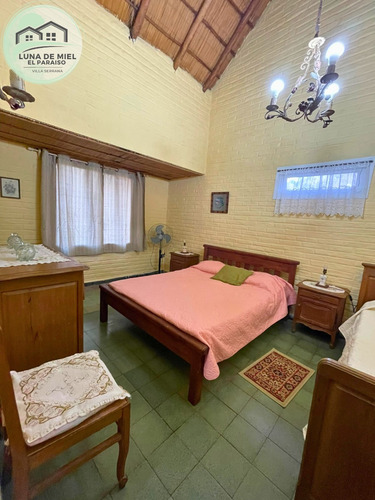 Cabaña O Casa De Alquiler En Villa Serrana Hasta 11 Personas