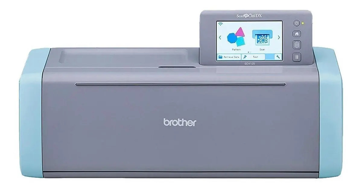 Plotter de corte Brother SDX125 de 3mm gris/azul