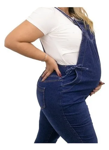 Macac o Gestante Plus Size Tamanhos 50 Ao 56 Parcelamento sem juros