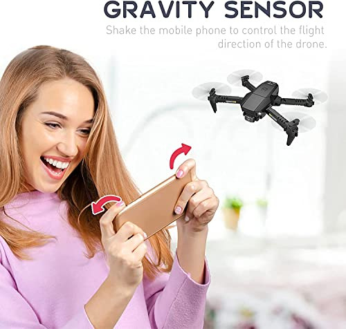 Dron Fpv Plegable 1080p Con Cámara Y 2 Baterías