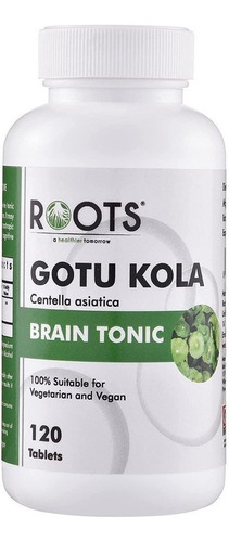 Gotu Kola Soporte Del Cerebro Y Sistema Nervioso 120ta,