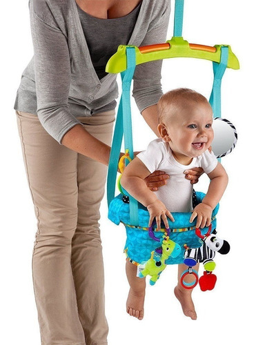 Gimnasio Brincolin Bebe Jumper Bright Starts Juguetes Azul