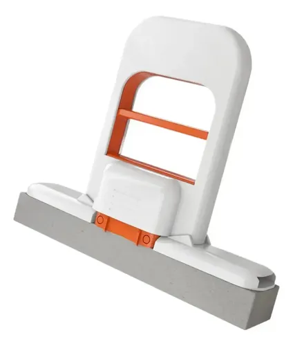 Mini Mop Rodo Esfregão Portátil Dobrável De Limpeza Multiuso Branco