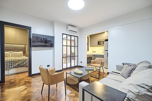 Departamento 2 Ambientes Reciclado Impecable Luminoso Apto Profesional En Recoleta