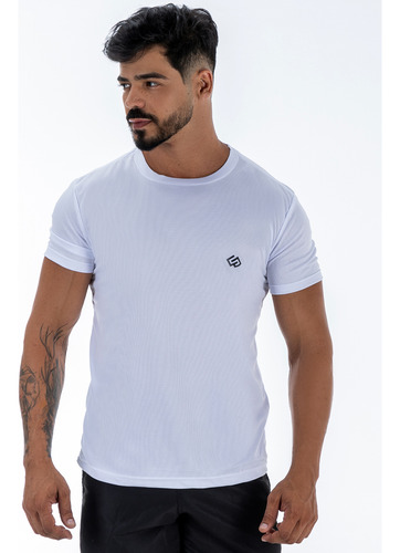 Camiseta Dry Fit Esportiva Academia Slim Masculina Premium