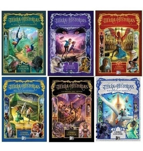 Saga Tierra De Las Historias (6 Libros) - Chris Colfer