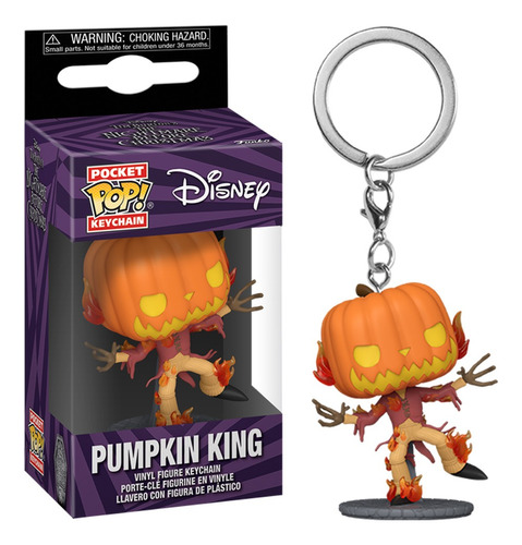 Chaveiro Funko Pop Keychain Disney - Pumpkin King (72317)
