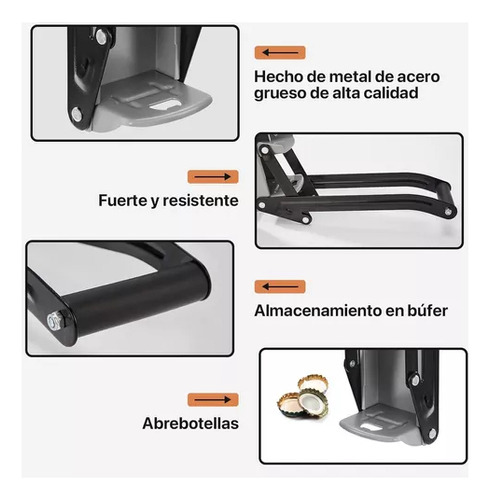 Aplasta Latas Y Abrebotellas De Aluminio Aplasta Latas