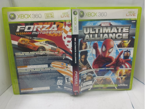 Últimate Allisnce Y Forza De Xbox 360 Original 