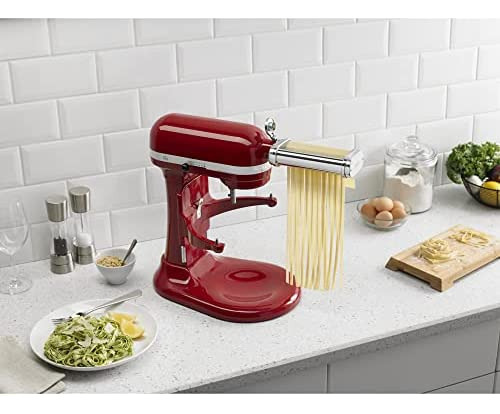 Kitchenaid Juego De Rodillos Y Cortadores Para Pasta De 3 Pi