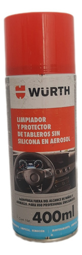 Limpiador Y Protector De Tableros Sin Silicona Wurh 400ml