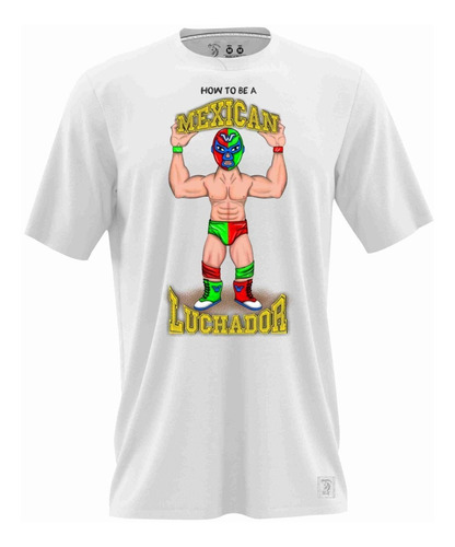 Playera Luchador Rojo