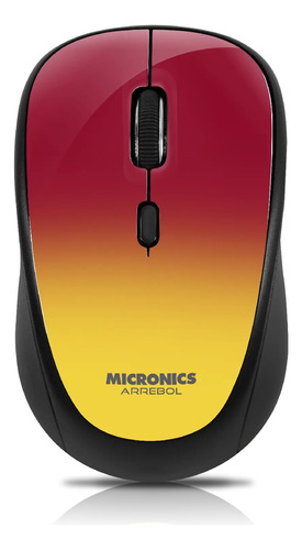 Mouse Inalámbrico 4 Botones 1200dpi Micronics Arrebol M724