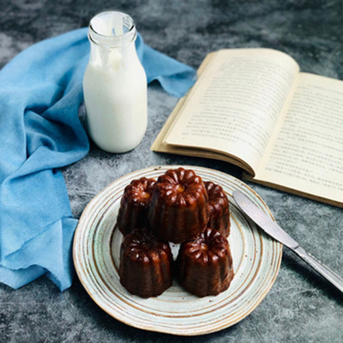 Molde Canele, Taza Para Magdalenas Canele, 12 Unidades, Anti