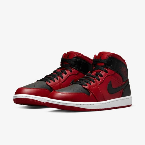 Zapatillas Nike Air Jordan 1 Mid Gym Red Hombre Originales