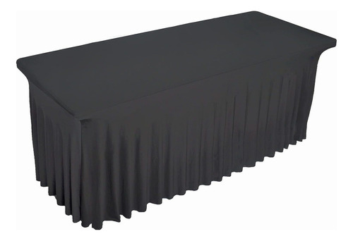 Mantel Rinpon Spandex - De 5.9 ft, Con Faldones De Mesa Bbd2