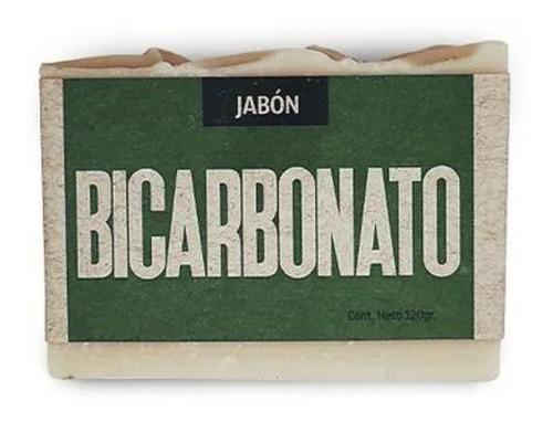 Jabón Bicarbonato 120g Volviendo Al Origen Artesanal